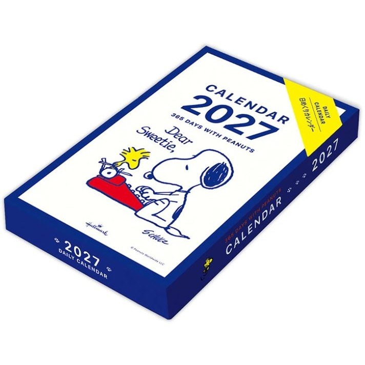 史努比2027年日曆(多款)-規格圖11