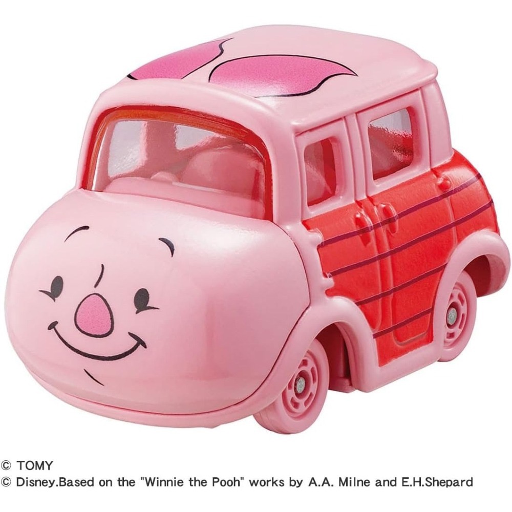 【9月限定】TOMICA 小熊維尼和朋友們收納車、合金車（5入）-細節圖4