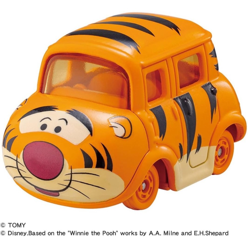 【9月限定】TOMICA 小熊維尼和朋友們收納車、合金車（5入）-細節圖5