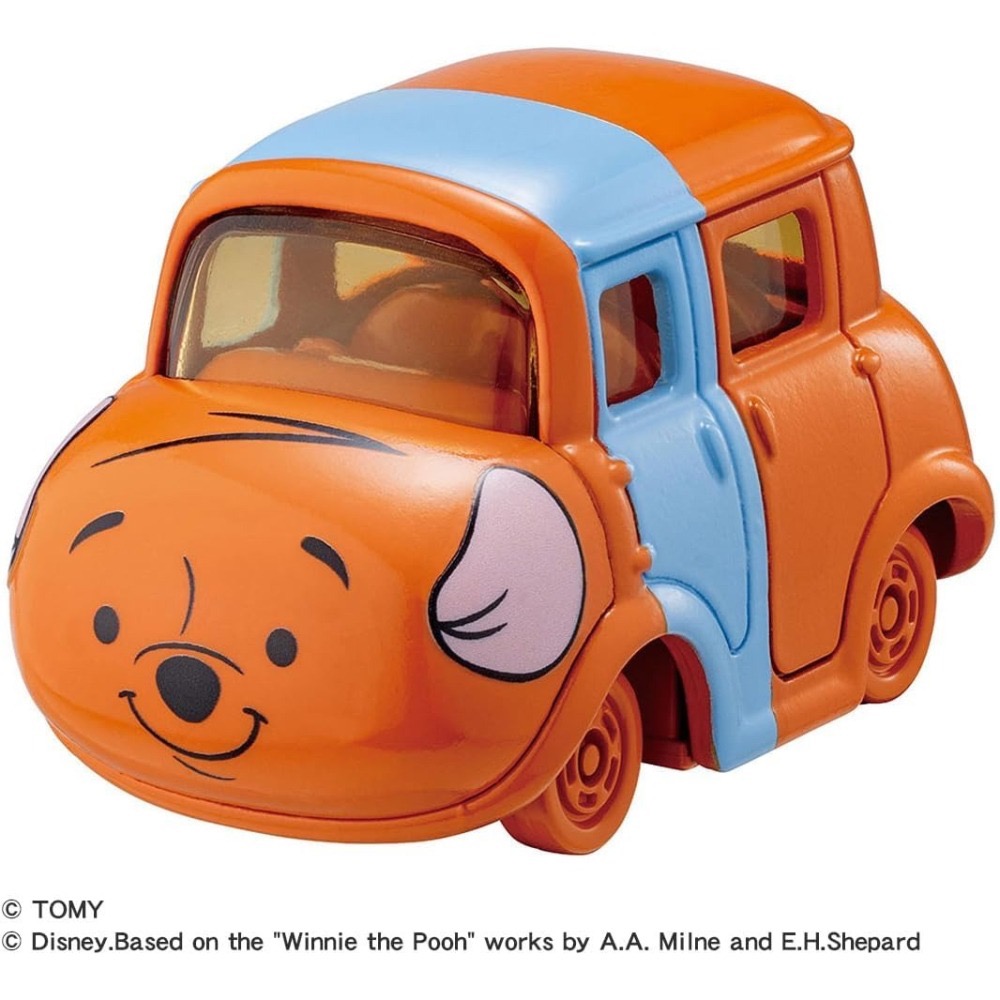 【9月限定】TOMICA 小熊維尼和朋友們收納車、合金車（5入）-細節圖6