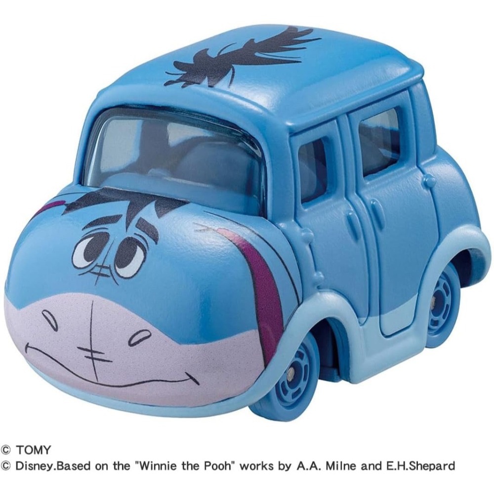 【9月限定】TOMICA 小熊維尼和朋友們收納車、合金車（5入）-細節圖7