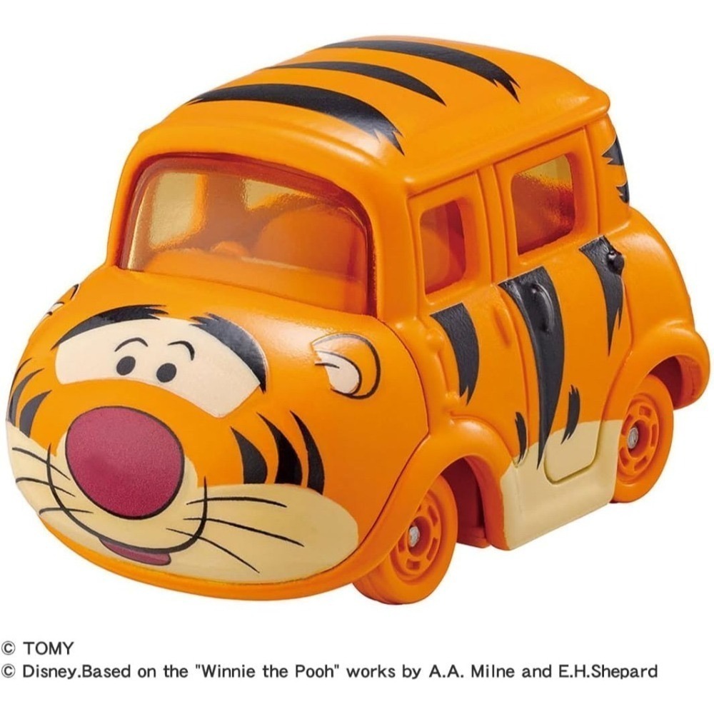 【9月限定】TOMICA 小熊維尼和朋友們收納車、合金車（5入）-細節圖5