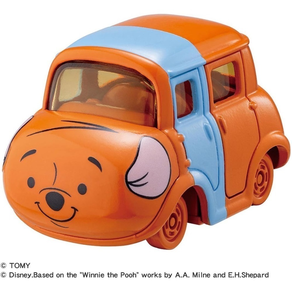 【9月限定】TOMICA 小熊維尼和朋友們收納車、合金車（5入）-細節圖6