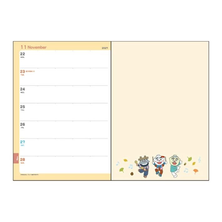 麵包超人 2027年手帳(多款)-細節圖4