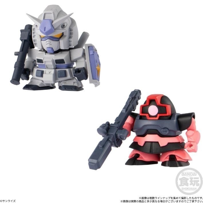 【IG下訂，2027年4月限定】機動戰士鋼彈 第2彈迷你模型食玩(10入/盒)-細節圖3