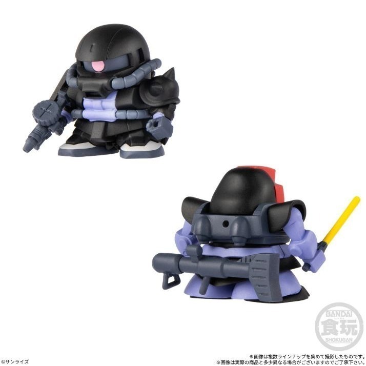 【IG下訂，2027年4月限定】機動戰士鋼彈 第2彈迷你模型食玩(10入/盒)-細節圖4