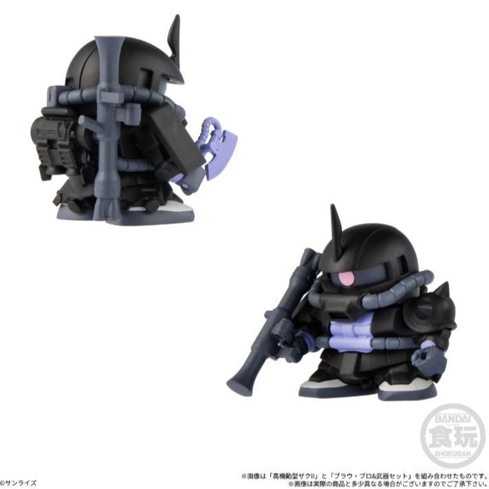 【IG下訂，2027年4月限定】機動戰士鋼彈 第2彈迷你模型食玩(10入/盒)-細節圖6