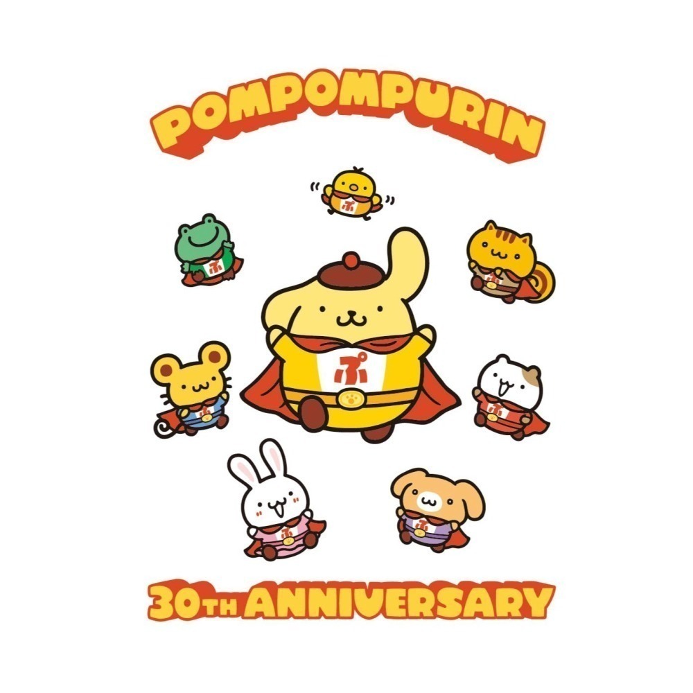 【9月限定】布丁狗 30 週年限定英雄造型植絨公仔組（附明信片＆貼紙）多款-細節圖5