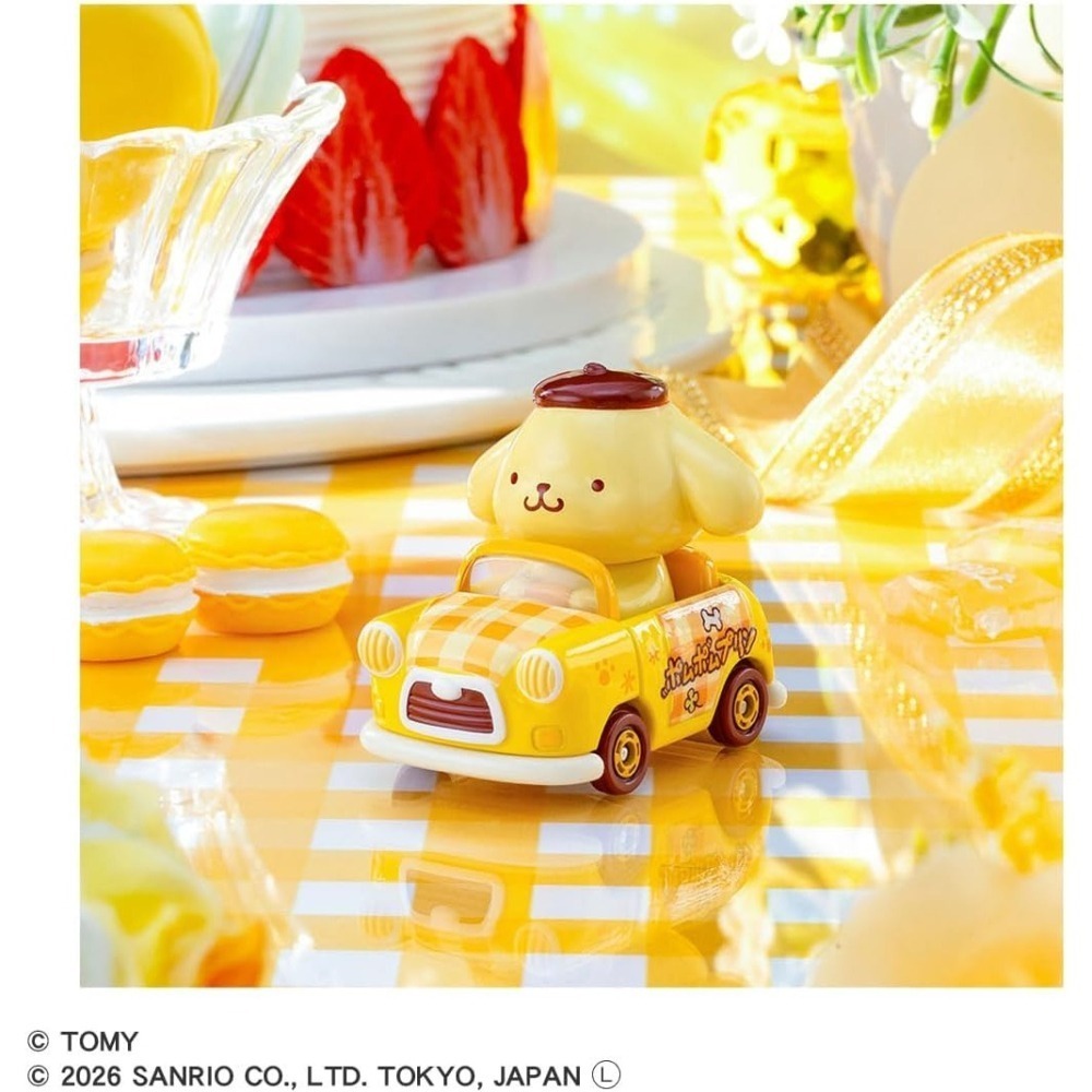 【10月限定】TOMICA TUNES 聯名款布丁狗小汽車(2款)-細節圖2
