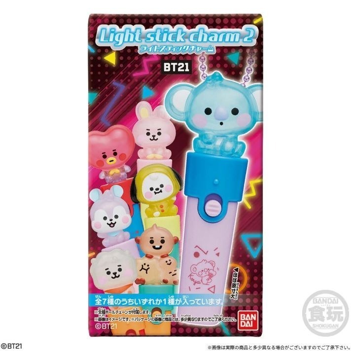 【9月限定】BT21 手電筒發光吊飾食玩 第2彈 (10入/盒)-細節圖7