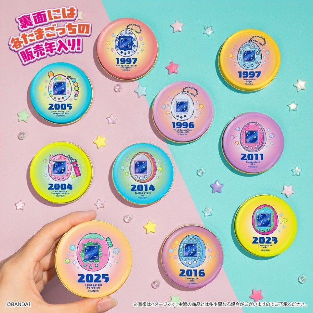 【11月限定】塔麻可吉 30週年紀念圖案迷你糖果鐵盒（10個入 /盒）-細節圖3