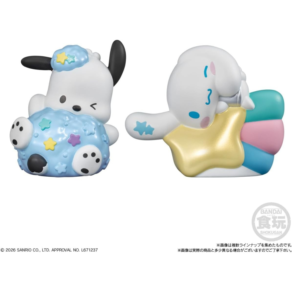 【10月限定】三麗鷗明星朋友軟膠公仔 第5彈食玩(12入/盒)-細節圖5