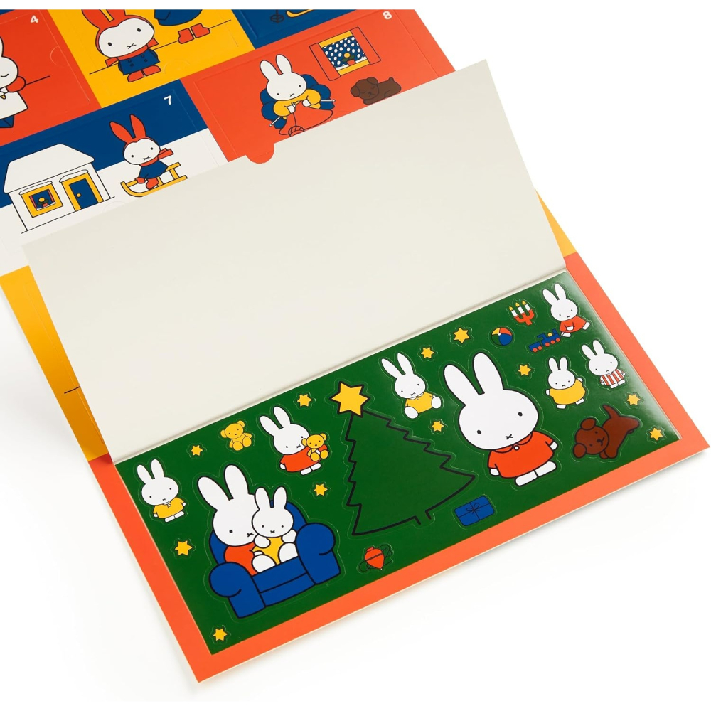 Miffy米飛兔 聖誕貼紙倒數日曆-細節圖5
