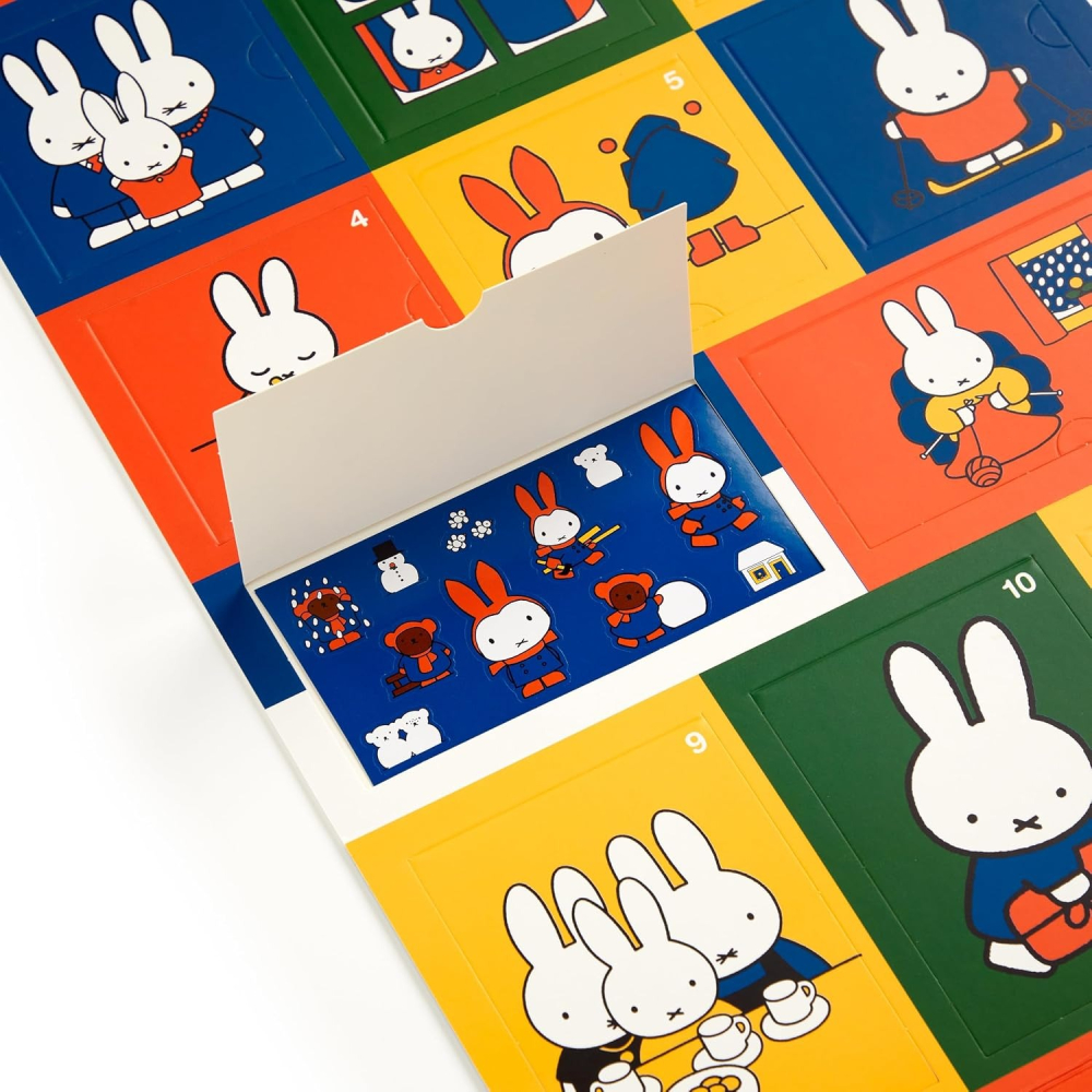 Miffy米飛兔 聖誕貼紙倒數日曆-細節圖7