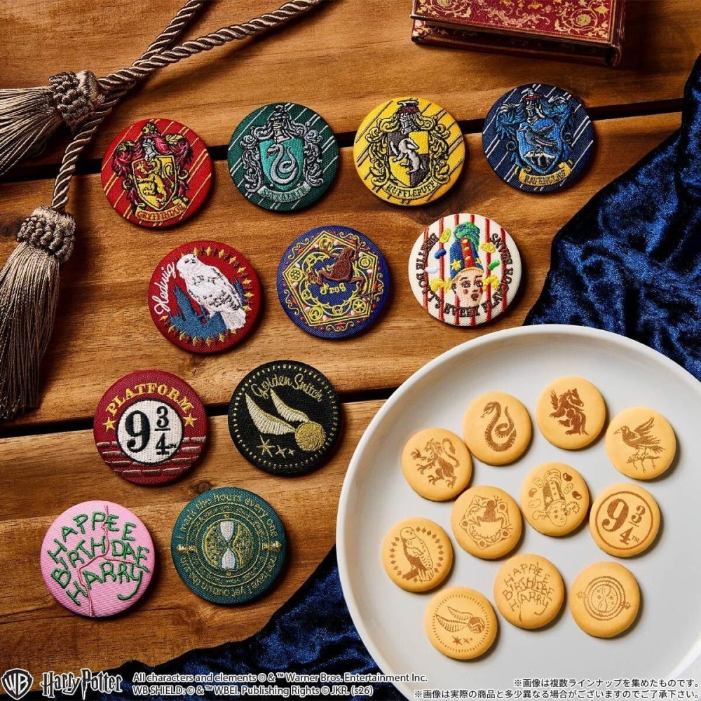 哈利波特 刺繡徽章食玩（12 入/盒）多款-規格圖9