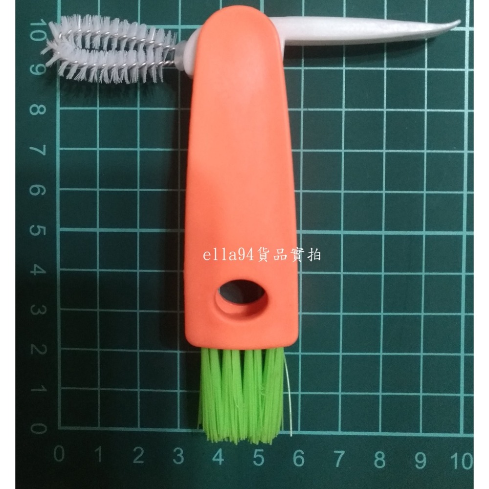 志志賣場-蘿蔔清潔刷 縫隙刷 保溫瓶刷 杯蓋刷 細縫刷  清潔刷  小刷子-細節圖2
