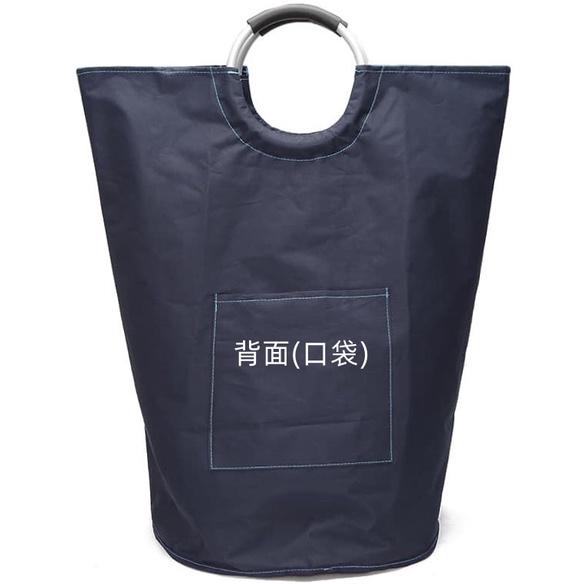 志志賣場-雙層牛津布收納籃  髒衣收納籃  洗衣籃 收納籃  玩具收納籃 (不挑色隨機)-細節圖2