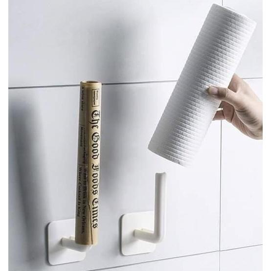 志志賣場-免打孔紙巾架 捲紙架 砧板架 紙巾架-細節圖2