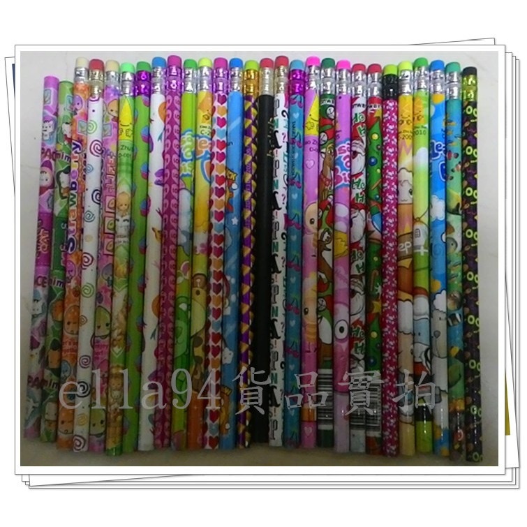 志志賣場-卡通鉛筆 木杆鉛筆 鉛筆  (HB六角筆,圓桿筆隨機出貨不挑款) 可當活動贈品 獎勵品送人-細節圖2