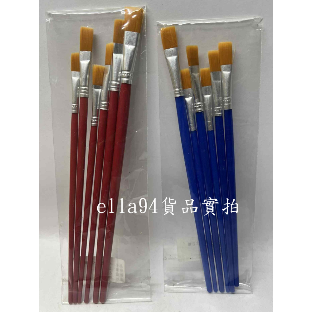 志志賣場-水彩筆 有分粗細長短 (1包6支)-細節圖2