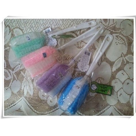 志志賣場-菜瓜布洗杯刷  長柄洗杯刷   奶瓶刷  (不挑色隨機出貨)-細節圖2