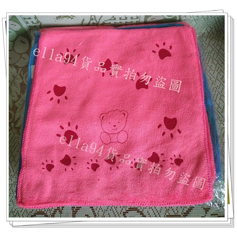 志志賣場-印花抺布 可掛式抹布   吸水巾  方巾  毛巾  擦手巾  30*30 (不挑色及圖案隨機出貨)-細節圖3