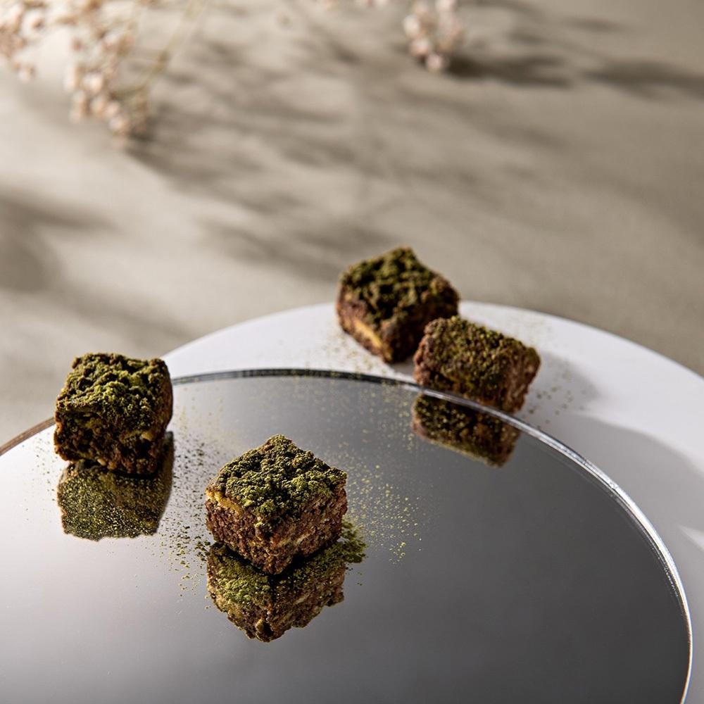 【70%醇厚黑巧酥】濃醇巧克力風味阿里山綠茶風味-細節圖3