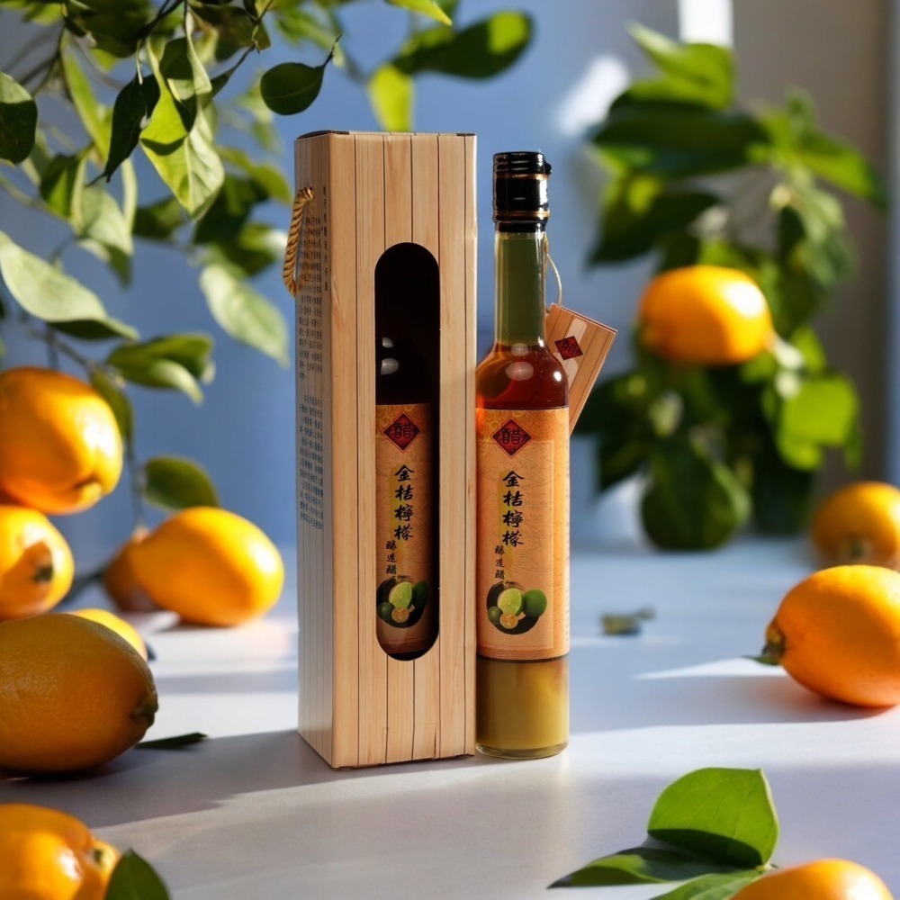 金桔檸檬釀造醋 大瓶裝 415ml-細節圖2