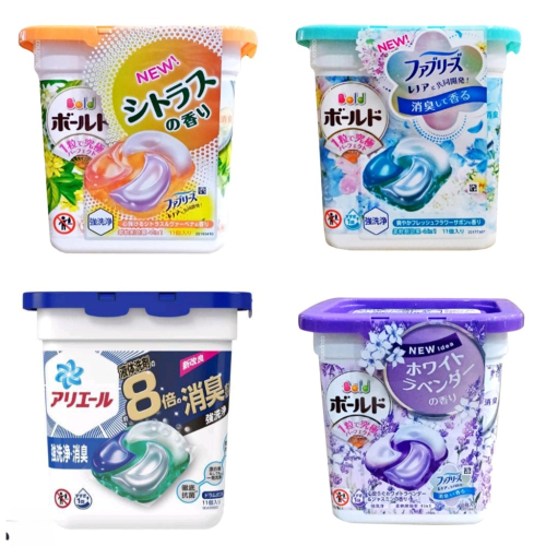 日本P&G 寶僑 ARIEL 4D洗衣球 洗衣膠球 洗衣凝膠 洗衣精 補充包