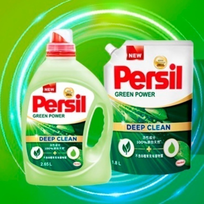 Persil 寶瀅 洗衣精1.8公升補充包 植純粹洗衣凝露 寶瀅洗衣精 酵素分解1.8L-細節圖2