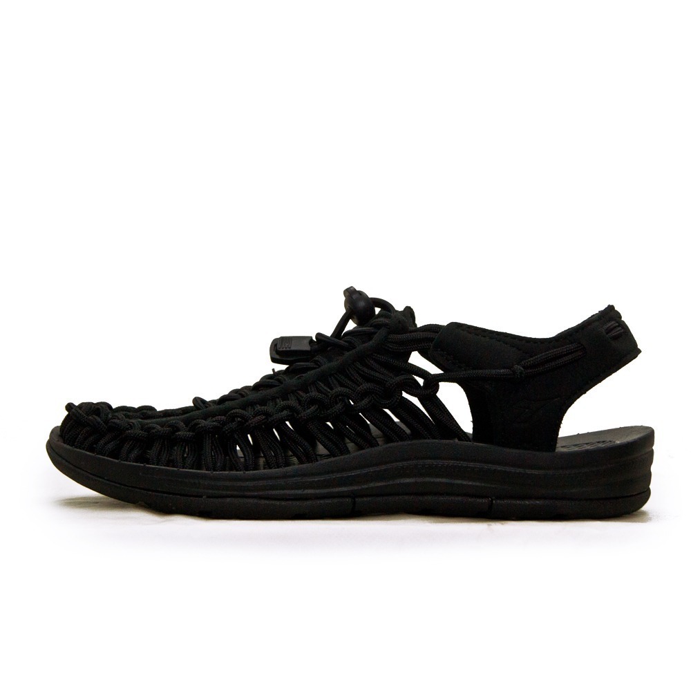 【利嘉夢】DIADORA 迪亞多那 水陸兩用復古鱷魚編織涼鞋 黑 31779 女-細節圖4