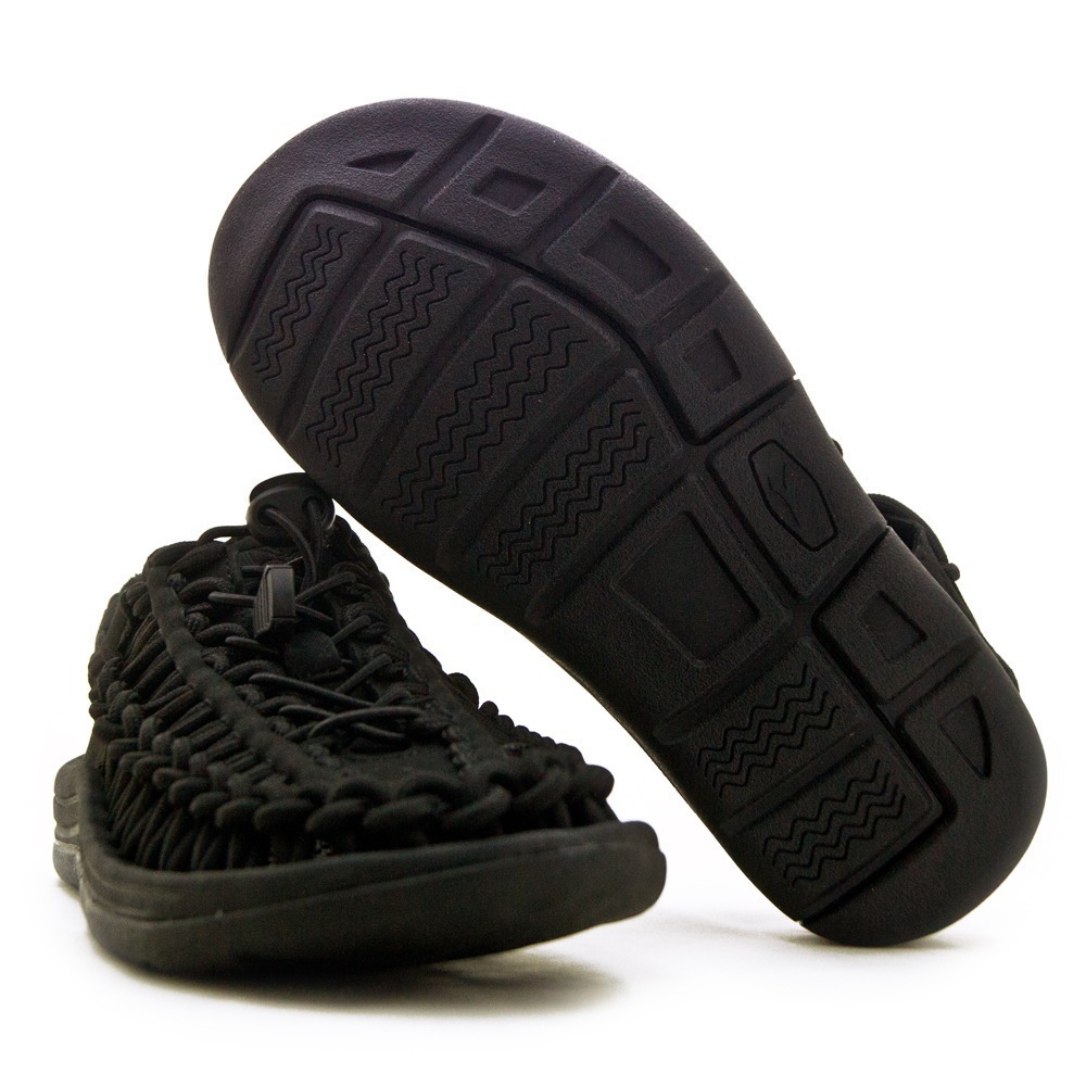 【利嘉夢】DIADORA 迪亞多那 水陸兩用復古鱷魚編織涼鞋 黑 31779 女-細節圖5