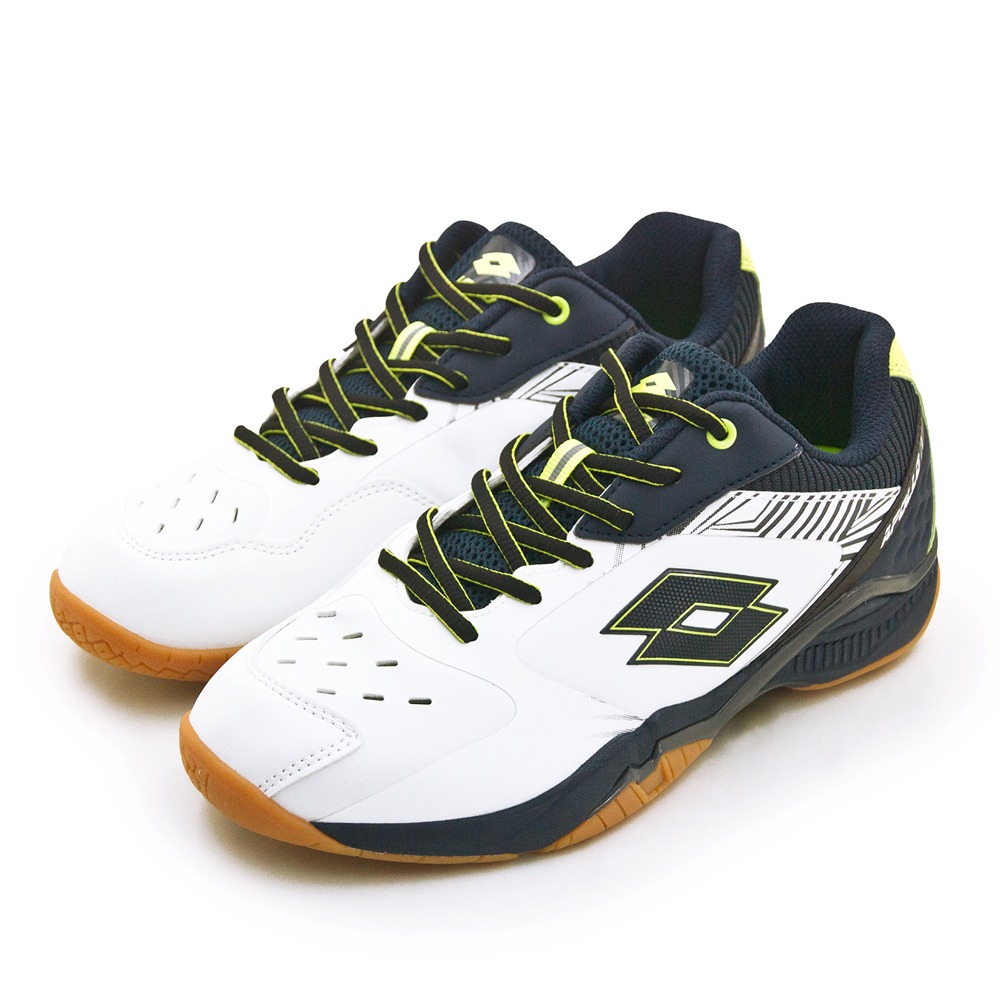 【利嘉夢】LOTTO 專業輕量高彈力羽球鞋 APOLLO IV 阿波羅系列 白藍綠 5726 男-規格圖7