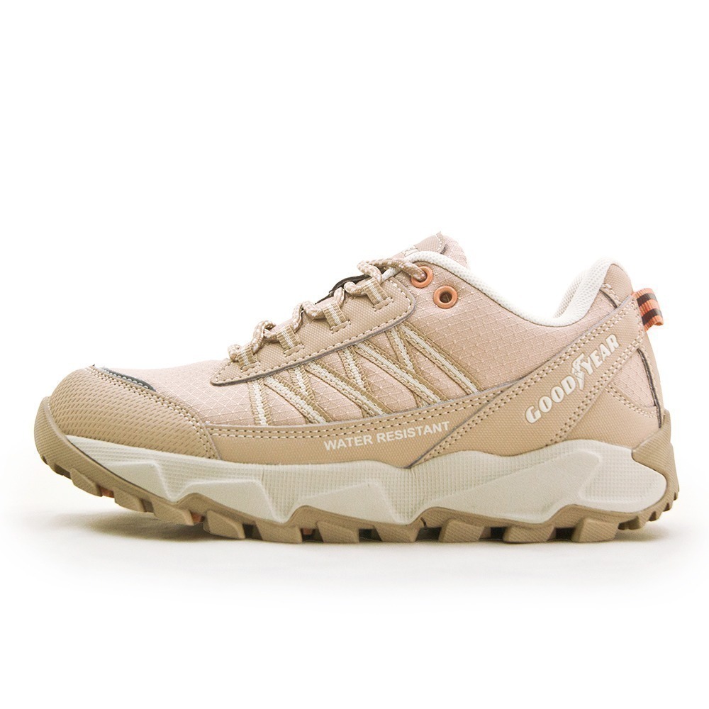 【利嘉夢】GOODYEAR 固特異專業戶外防潑水越野跑鞋 城市縱走系列 奶茶棕 42831 女-細節圖4