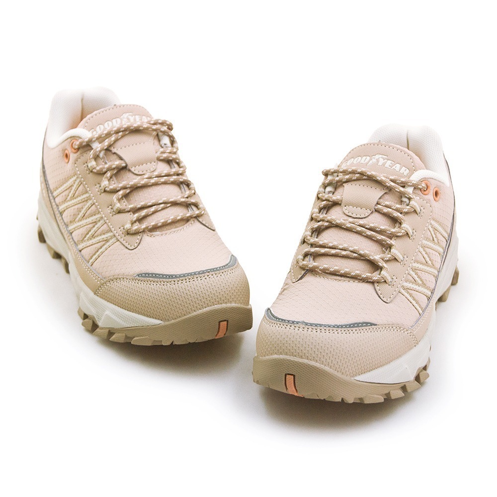 【利嘉夢】GOODYEAR 固特異專業戶外防潑水越野跑鞋 城市縱走系列 奶茶棕 42831 女-細節圖2