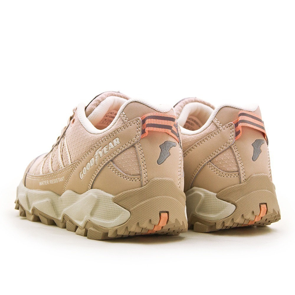 【利嘉夢】GOODYEAR 固特異專業戶外防潑水越野跑鞋 城市縱走系列 奶茶棕 42831 女-細節圖6