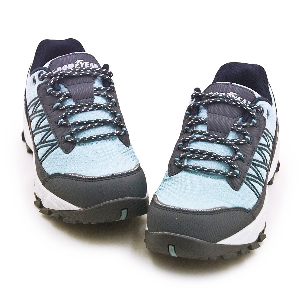 【利嘉夢】GOODYEAR 固特異專業戶外防潑水越野跑鞋 城市縱走系列 藍灰 42836 女-細節圖2