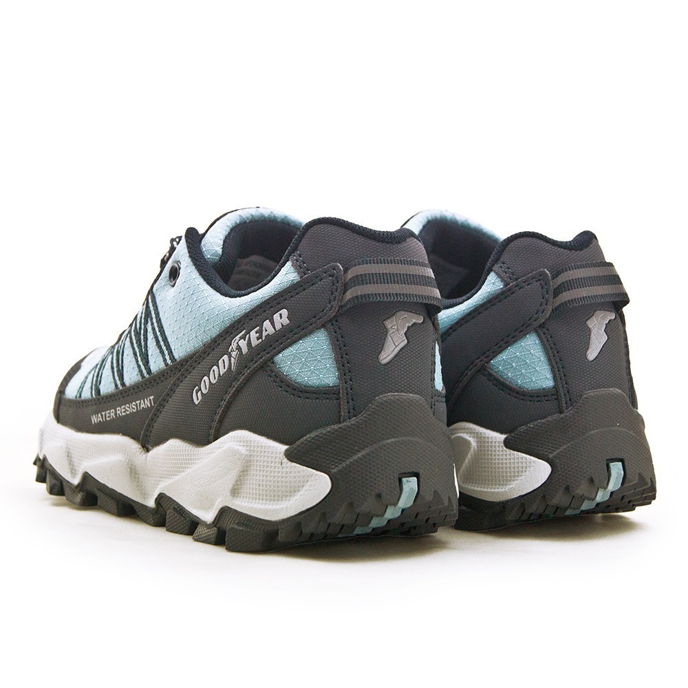 【利嘉夢】GOODYEAR 固特異專業戶外防潑水越野跑鞋 城市縱走系列 藍灰 42836 女-細節圖6