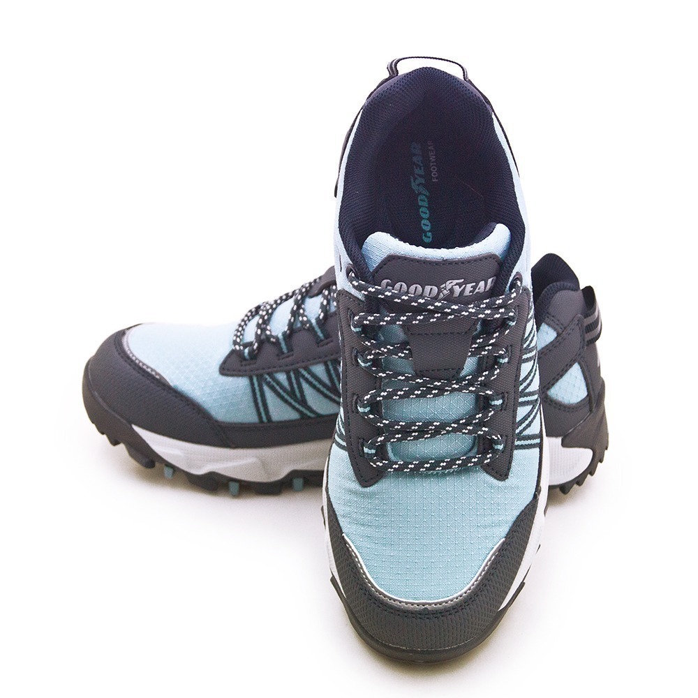 【利嘉夢】GOODYEAR 固特異專業戶外防潑水越野跑鞋 城市縱走系列 藍灰 42836 女-細節圖3
