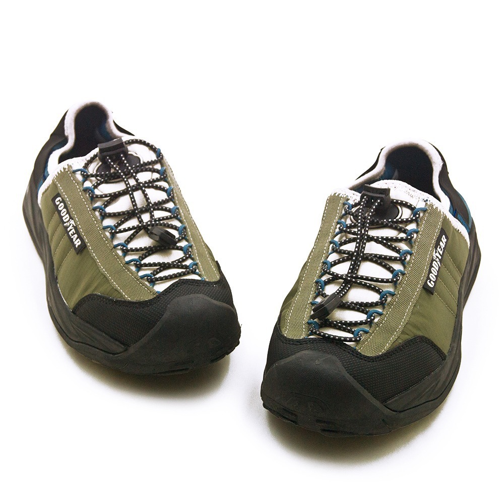 【利嘉夢】GOODYEAR 固特異專業多功能防潑水戶外兩用露營鞋 露營樂系列 綠黑藍 43805 男-細節圖2