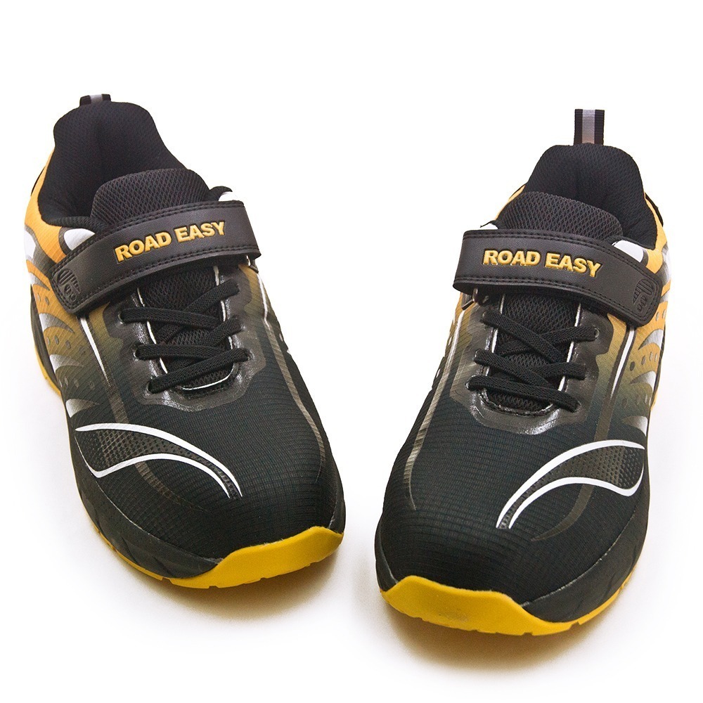 【利嘉夢】ROAD EASY 路益 3E寬楦護趾抗衝擊多功能防護工作鞋 MIT台灣製造 黑黃銀 883222 男-細節圖2