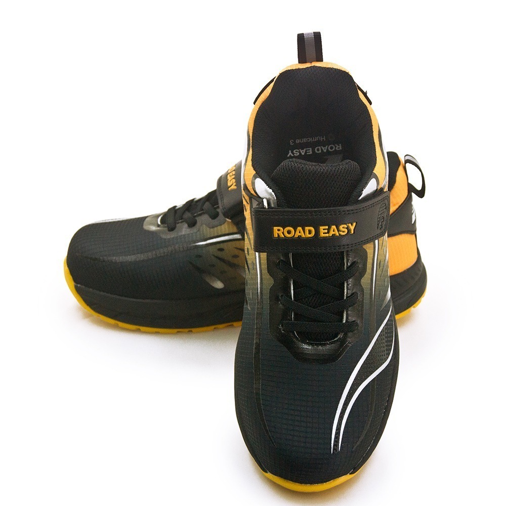 【利嘉夢】ROAD EASY 路益 3E寬楦護趾抗衝擊多功能防護工作鞋 MIT台灣製造 黑黃銀 883222 男-細節圖3