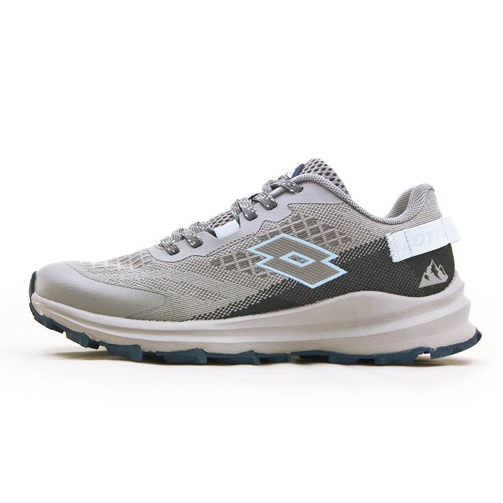 【利嘉夢】LOTTO 專業郊山戶外樂野徒步健行鞋 輕野徑步系列 灰黑藍 5708 女-細節圖4