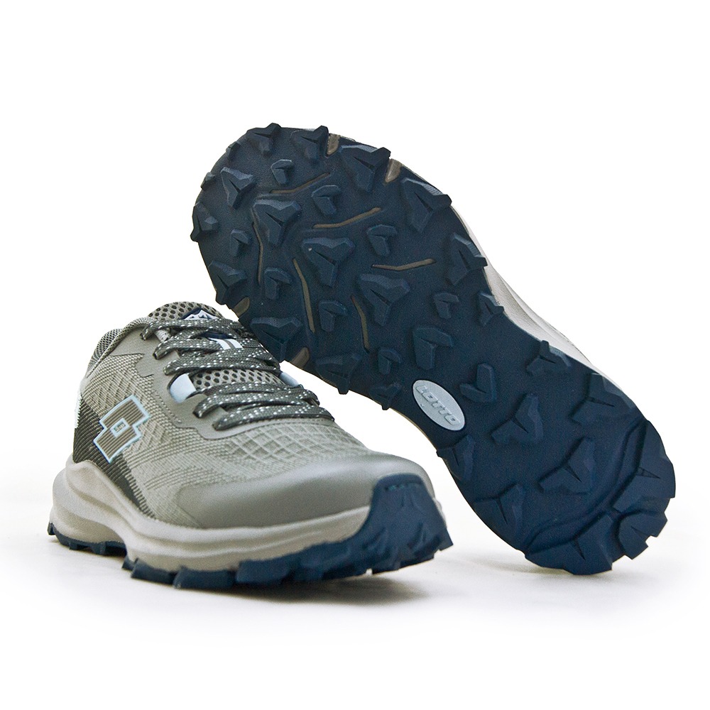 【利嘉夢】LOTTO 專業郊山戶外樂野徒步健行鞋 輕野徑步系列 灰黑藍 5708 女-細節圖5