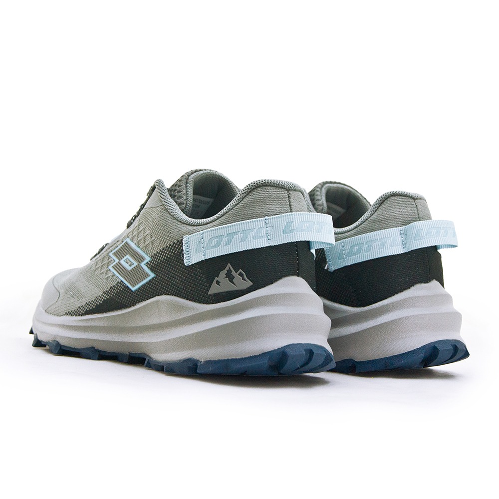 【利嘉夢】LOTTO 專業郊山戶外樂野徒步健行鞋 輕野徑步系列 灰黑藍 5708 女-細節圖6