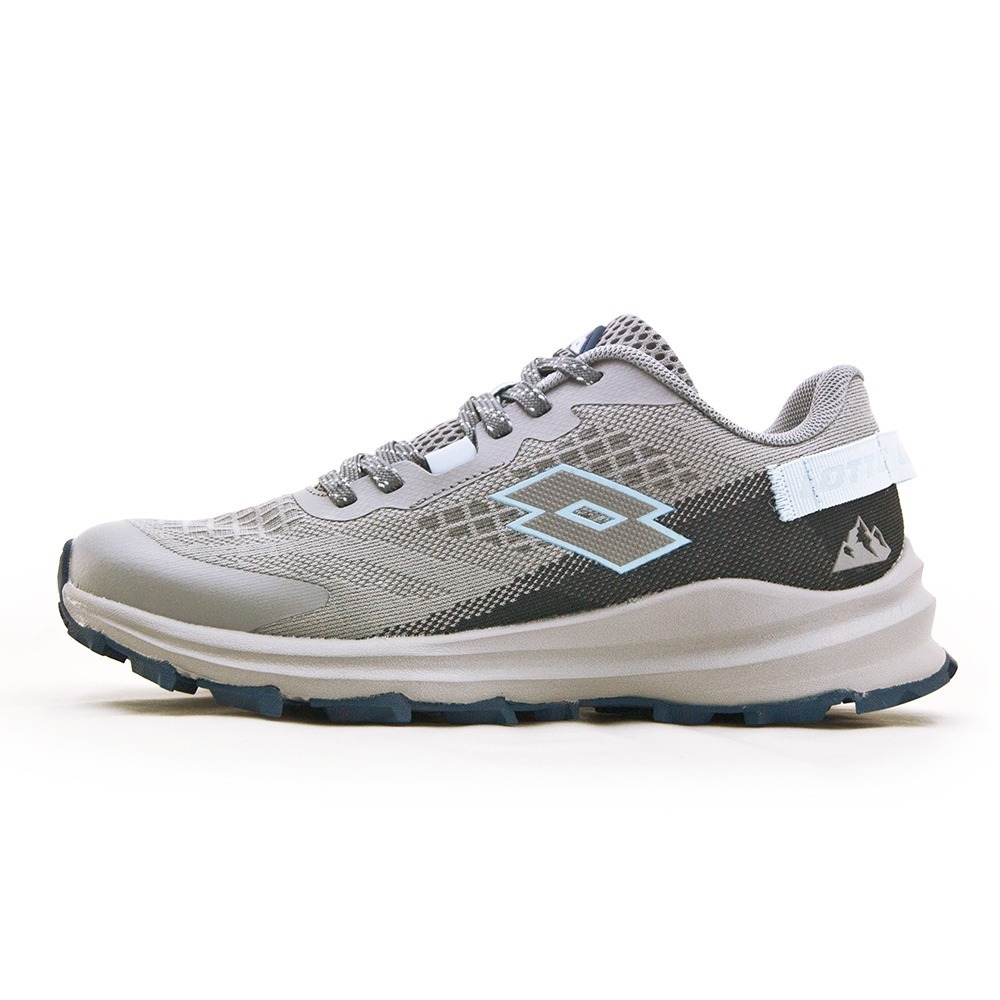 【利嘉夢】LOTTO 專業郊山戶外樂野徒步健行鞋 輕野徑步系列 灰黑藍 5708 女-細節圖4