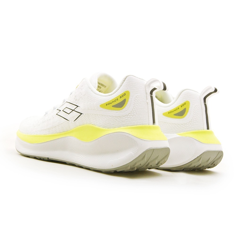 【利嘉夢】LOTTO 專業輕量Q彈避震慢跑鞋 躍彈系列 白萊姆黃 8034 女-細節圖6