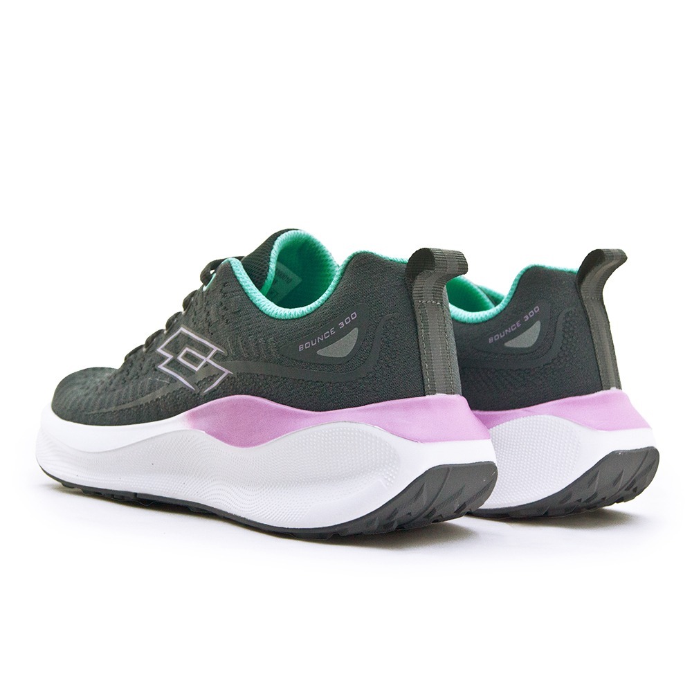 【利嘉夢】LOTTO 專業輕量Q彈避震慢跑鞋 躍彈系列 灰紫藍 8038 女-細節圖6