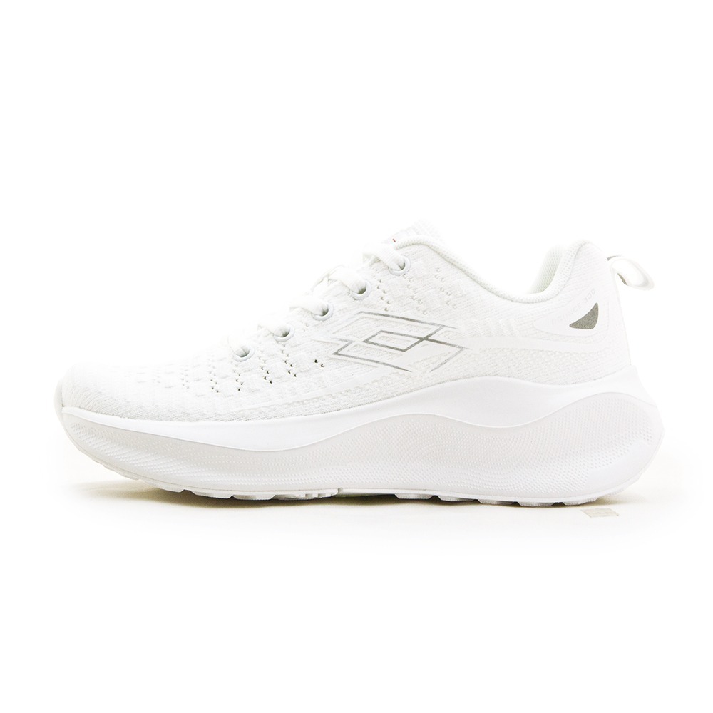 【利嘉夢】LOTTO 專業輕量Q彈避震慢跑鞋 躍彈系列 白色學生鞋 白灰 8039 女-細節圖4