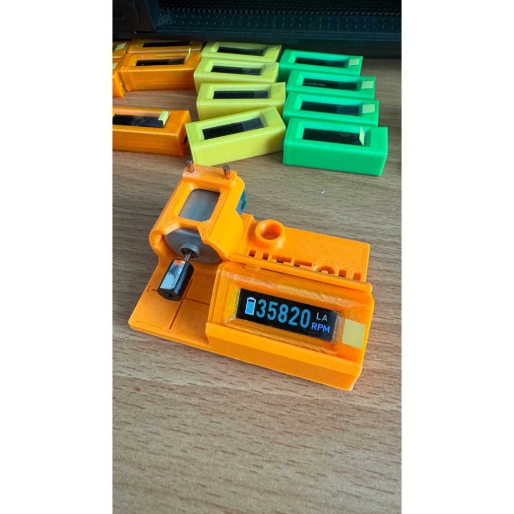 3D列印 第四/五代輕便馬達測轉固定座(不含測轉儀)-規格圖8